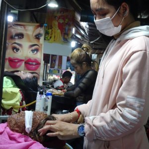 Kosmetik im Markt